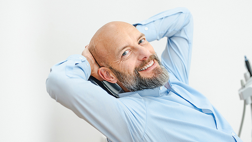 Schmerzfreie Behandlung